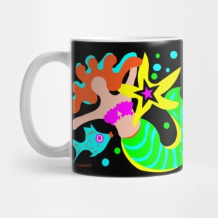 Happy Mermaid Mug